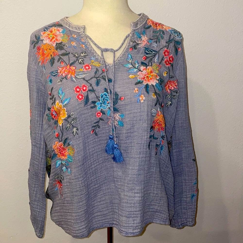 Johnny Was - Effortless Pheasant Blouse